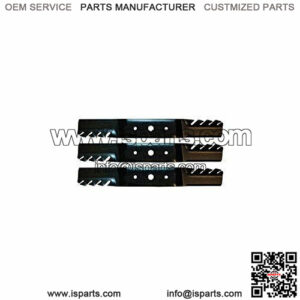 3 Pack 302-444 Toothed Mower Blade for John Deere GX20250 L120 L130 48"
