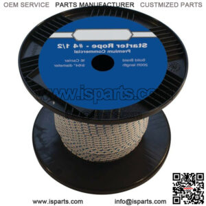 200' Solid Braid Starter Rope 146-100 for #4 1/2 Solid Braid