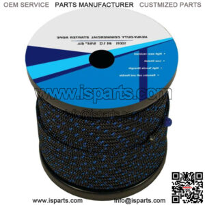 New True Blue 100' Starter Rope For #4 1/2 Solid Braid 146-915