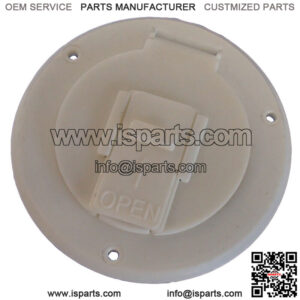 RV011 White Electrical Cable Hatch for RV Camper