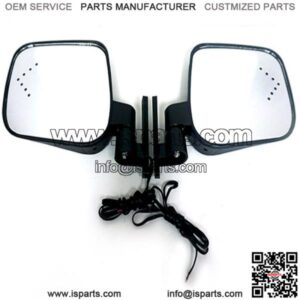 Golf Cart Universal Side Mirrors with Blinkers