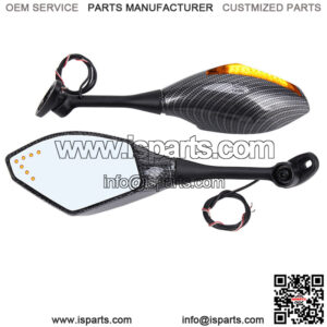 Integrated LED Turn Signal Mirrors For Honda CBR600RR CBR500R CBR1000RR CBR250R