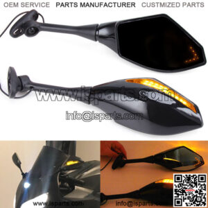 LED Turn Signal  Mirrors For Honda Cbr 600 Rr 2004 2005 2006 2007 2008 2009 2010