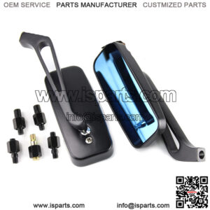 Motorcycle Rearview Side Mirrors For Harley Touring Road Electra Street Glide