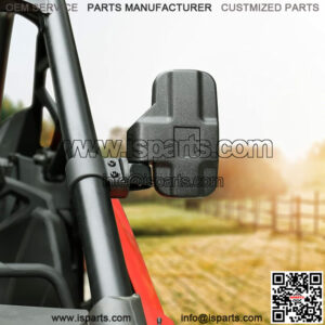 NEW Pair UTV Rear View Side Mirrors For 2015-2023 Polaris Ranger 570/900/1000 XP