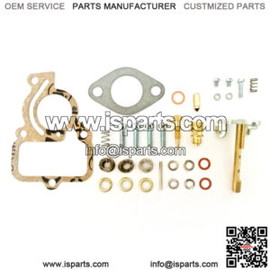 IH Farmall Cub Complete Carburetor Kit w/ Throttle Shaft & Cork Bowl Gasket