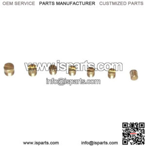 Brass Plug Kit John Deere DLTX Single Induction Tractor Carburetor
