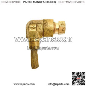 Tractor Carburetor Elbow w/ Strainer Assembly - Farmall A B C Marvel Schebler