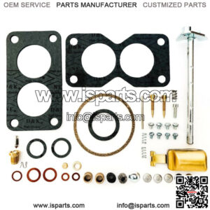 John Deere DLTX Duplex Carburetor Kit w/ Throttle Shaft & Float - 50 520 530