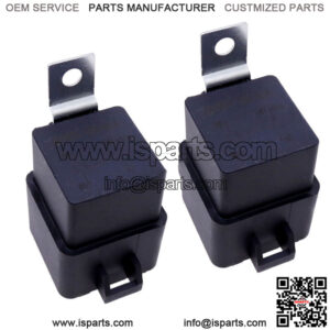 2PC 12V Relay for John Deere L120 L130 LA100 LA105 LA110 LA115 LA120 LA125 LA130