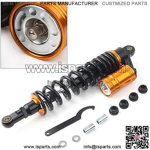 Motorcycle Shock Absorber 430mm 320LBS Motorcycle Rear Shock Absorber 10mm Spring Suspension Fit for Yamaha Suzuki Kawasaki 250cc Trail Dirt Bike ATV Motorcycle Shock Absorber