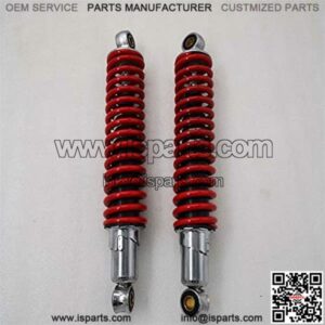 Motorcycle Shock Absorber Universal 350mm 8mm Spring MOTORCYCL Shock ABSORBERS FIT for CB750 F2N Kawasaki Z900 Dirt Bike Gokart Quad ATV Scooter Motorcycle Rear Shock Absorber