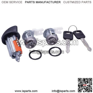 Ignition Switch Door Lock Cylinder Set W/ Keys For 1997-2007 597638 703362