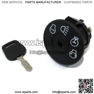 IGNITION KEY SWITCH w/ KEY for JOHN DEERE L120 L130 G110 LY18 Lawn Mower Tractor