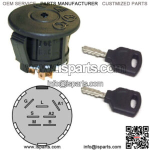 12685 Ignition switch Fits John Deere L100 L105 L107 L110 L120 L130 G110