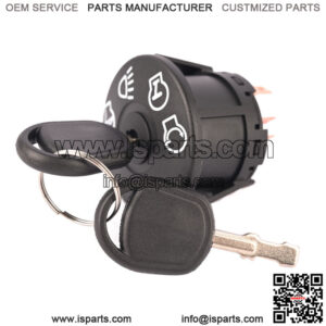 For John Deere L100 L105 L107 L110 L111 L118 L120 L130 2 KEY Ignition Barrel