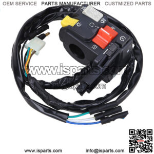 Handlebar Switch Start Kill Stop Button Headlight for Honda FourTrax 300 TRX300