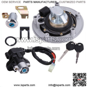 Ignition Key Switch Fuel Gas Tank Cap Lock Set for Suzuki GSXR600 750 1000 04-15