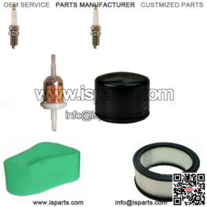 Tune Up Maintenance Service Kit Air Fuel Oil Filters Fits John Deere L130