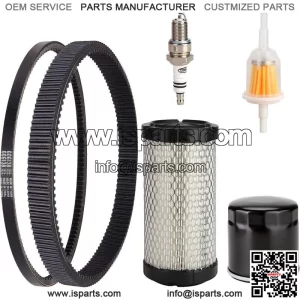 Golf Cart Tune Up Kit Drive Starter Belts for EZGO TXT RXV 08-11 Kawasaki Motor