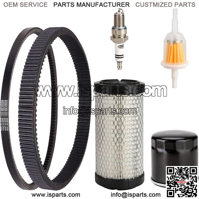 Golf Cart Tune Up Kit Drive Starter Belts for EZGO TXT RXV 08-11 Kawasaki Motor