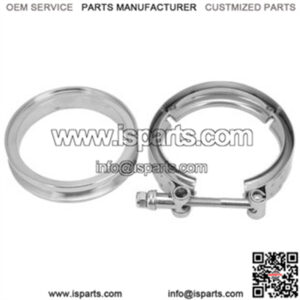 S369 SX SX-E S200 S300 Turbo stainless steel flange clamp set 4 inches