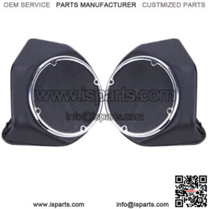 King Rear Trunk 6.5" Speaker Pods For Harley Tour Pak Road Street Electra Glide