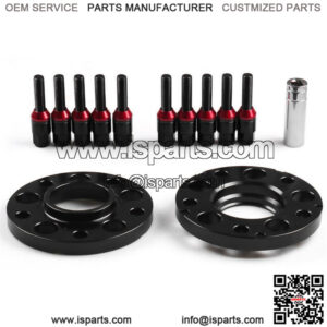 Suitable for BMW wheel hub flange 5x120 72.56mm 15mm/20mm 2 pcs M12*1.5 bolts