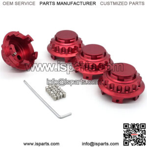 Car modified wheel hub center cover aluminum alloy CNC engraving and milling modified tire center cover suitable for Honda BMW