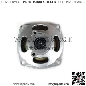 8T Silver Covered Clutch Clock