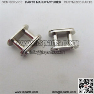 (2) WALKER OEM MOWER PART 8640-4 STEVENS DECK LIFT CHAIN CONNECTOR JOINING LINK