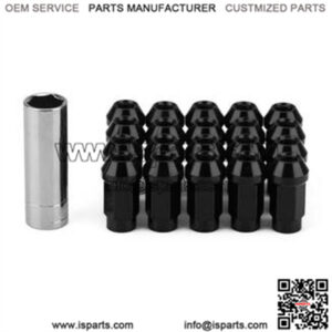 7075-T6 aluminum alloy modified tire 46mm long nut M12X1.25/1.5 M14X1.5 blind hole nut