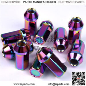 Modified tire nut 35CrMo grade 12 iron nut Hex 19mm Length: 45mm M12 M14