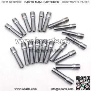 Car modified wheel hub anti-sequence screws M12 M14 bolt length 50/58mm 20 anti-sequence screws