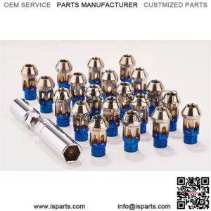 Car modification tire nut titanium alloy lightweight 16+4 anti-theft nut M12 M14