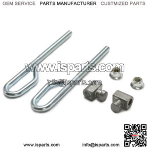 2 Deck Lift Bolt Nut Trunnion For John Deere L120 L130 LA100 LA105 LA110 LA115