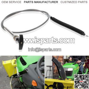 for AM126215 John Deere Spout Chute Control Cable 42" Snow Thrower 240 245 260