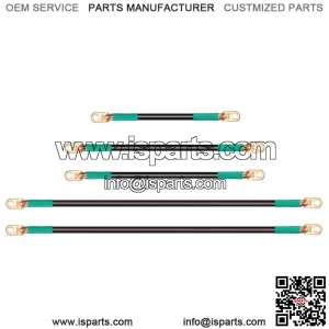 Golf Cart Battery Cables for EZGO TXT 1994-up & 48V Club Car Precedent 2008.5-up