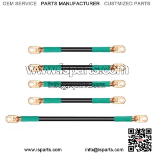 5pcs Golf Cart Battery Cables for EZGO TXT Medalist 94-up 36V /48V - 4 Gauge