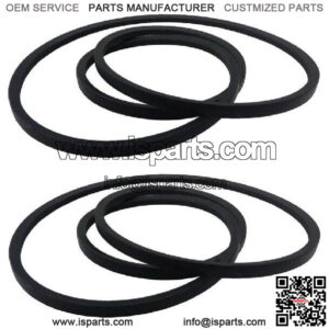 2 Deck Drive Belts  for John Deere GX21833 GX20571 D140 D150 D160 L120 L130 145