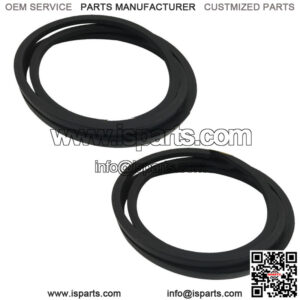 2PK Deck Belt for John Deere GX20305 GY20571 L120 L130 L2048-1/2"x139"