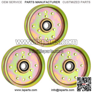 Mower Deck Idler Rebuild Kit for John Deere L120 L130 L100 L110 D140 D110 3-Pack