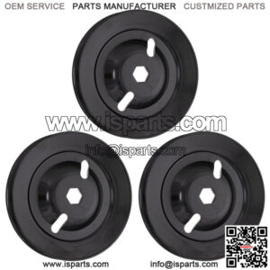 Deck Spindle Pulley Set for John Deere L120 L130 LA130 LA140 145 155C 3-Pack