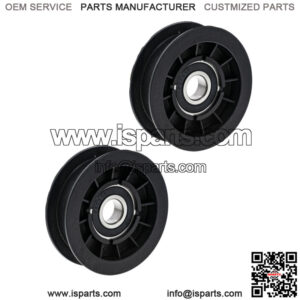 Idler Pulley Set for John Deere L120 L130 L100 L110 L118 L111 D140 L105 2-Pack