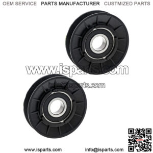 Idler Pulley Set for John Deere 55 L120 L130 L100 L110 L118 L111 D140 2-Pack