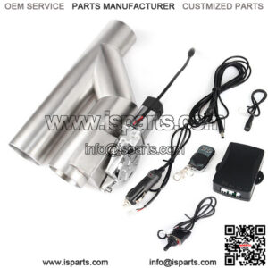 Car modification 2.5 inch/3 inch exhaust pipe stainless steel electric control valve voice change remote control and manual variable valve