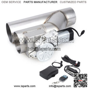 Car modification exhaust pipe double open one Y-type exhaust valve stainless steel electric control voice change remote control variable double valve