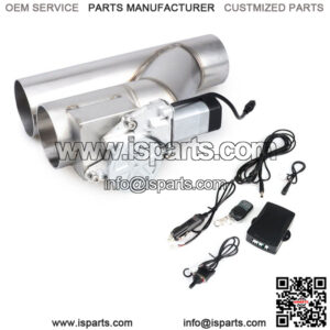 Automobile exhaust pipe stainless steel Y-type exhaust valve electric control valve voice change remote control and manual variable double valve