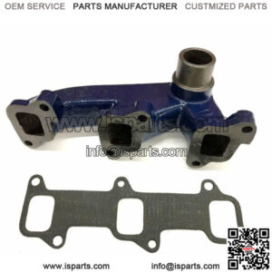 C5NE9430A Horizontal Exhaust Manifold Ford 3 Cyl 2000 3000 4000 3400 3500 4500