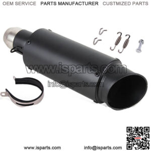 Motorcycle Exhaust Muffler Pipe Slip On Universal For YZF R6 R1 GSXR 750 CBR600